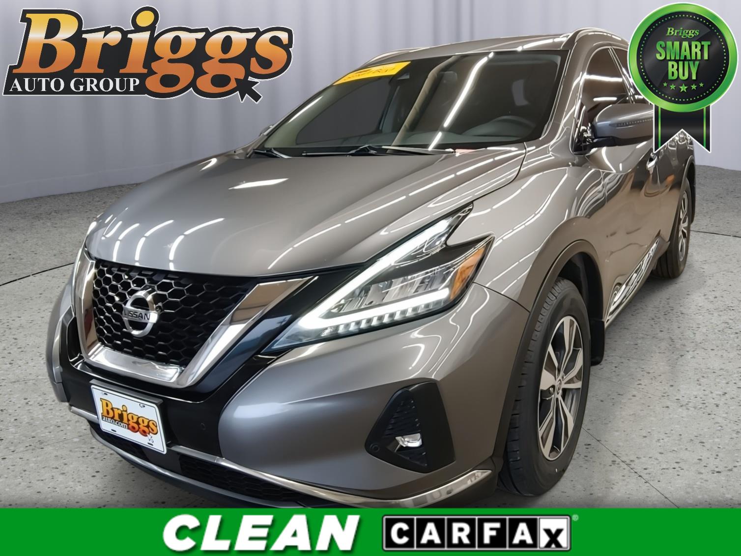 Gray (Gun Metallic) 2022 Nissan Murano SUV / Crossover Front-Wheel Drive Continuously Variable Transmission