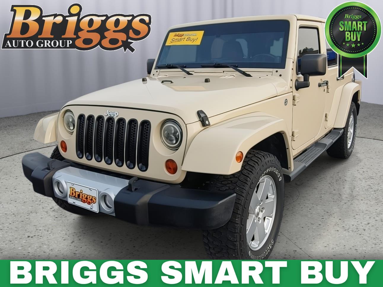 Brown (Sahara Tan Clear Coat) 2011 Jeep Wrangler SUV / Crossover Four-Wheel Drive 4-Speed Automatic