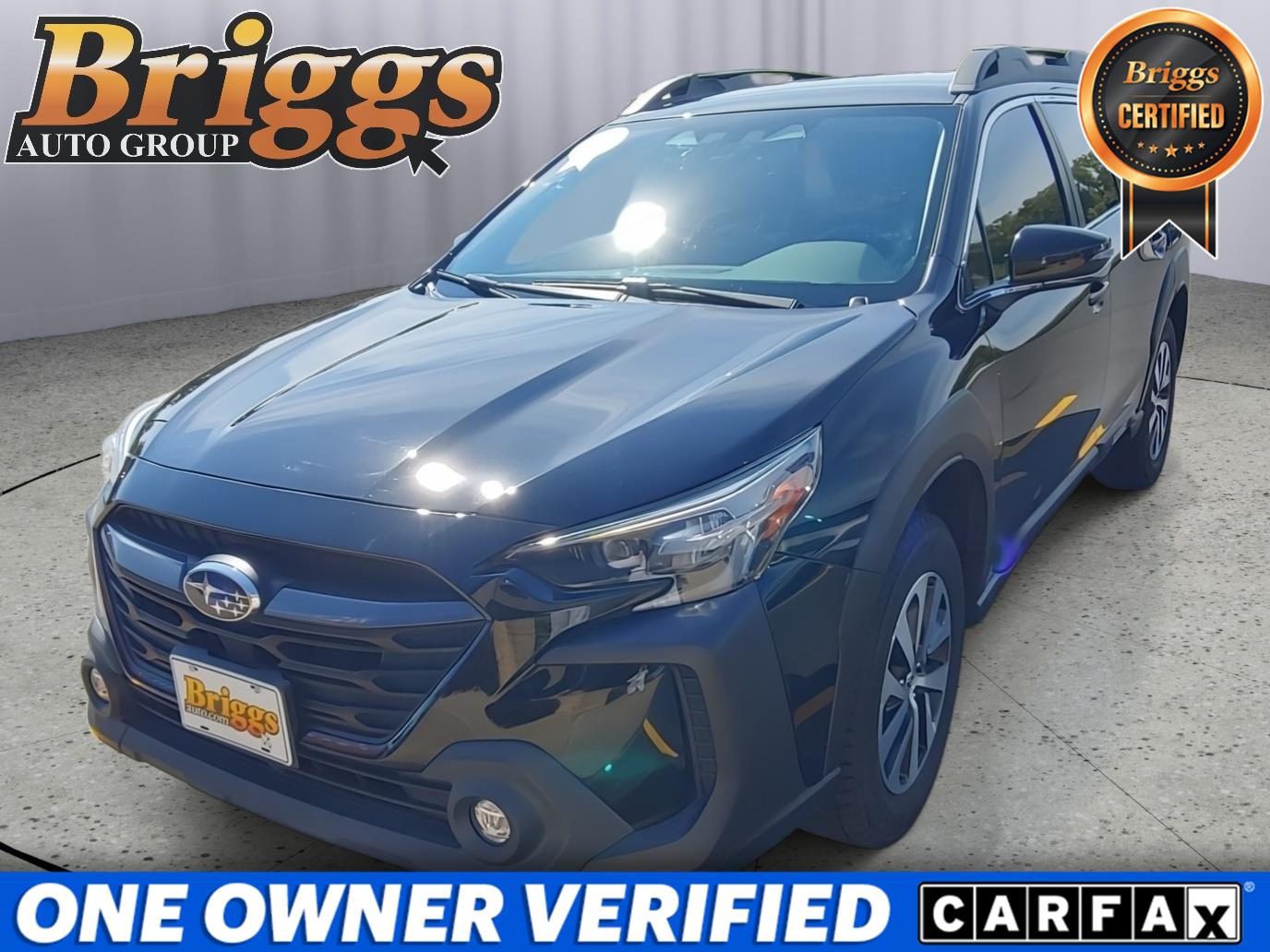Crystal Black Silica 2023 Subaru Outback SUV / Crossover All-Wheel Drive Continuously Variable Transmission