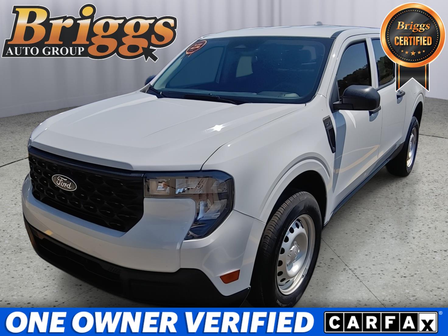Oxford White 2025 Ford Maverick Pickup Truck Front-Wheel Drive Continuously Variable Transmission