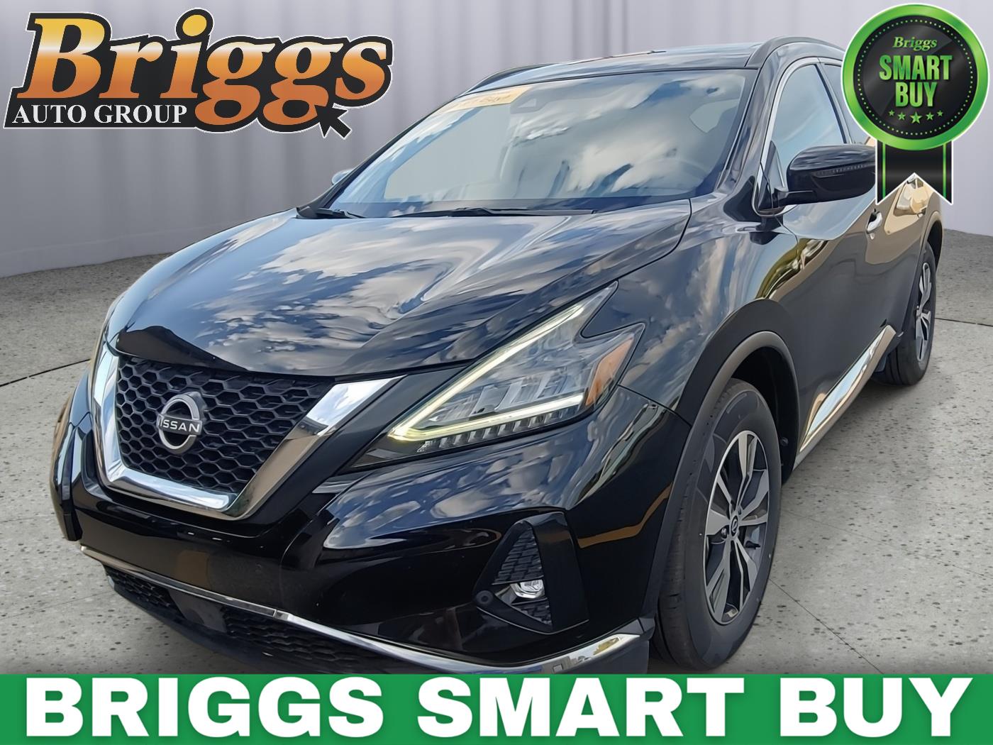Super Black 2023 Nissan Murano SUV / Crossover All-Wheel Drive Continuously Variable Transmission