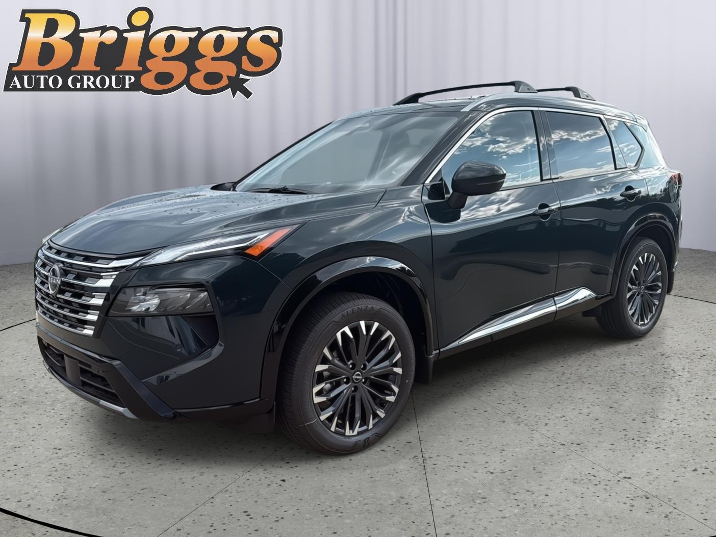 Black (Obsidian Green) 2026 Nissan Rogue SUV / Crossover All-Wheel Drive Continuously Variable Transmission