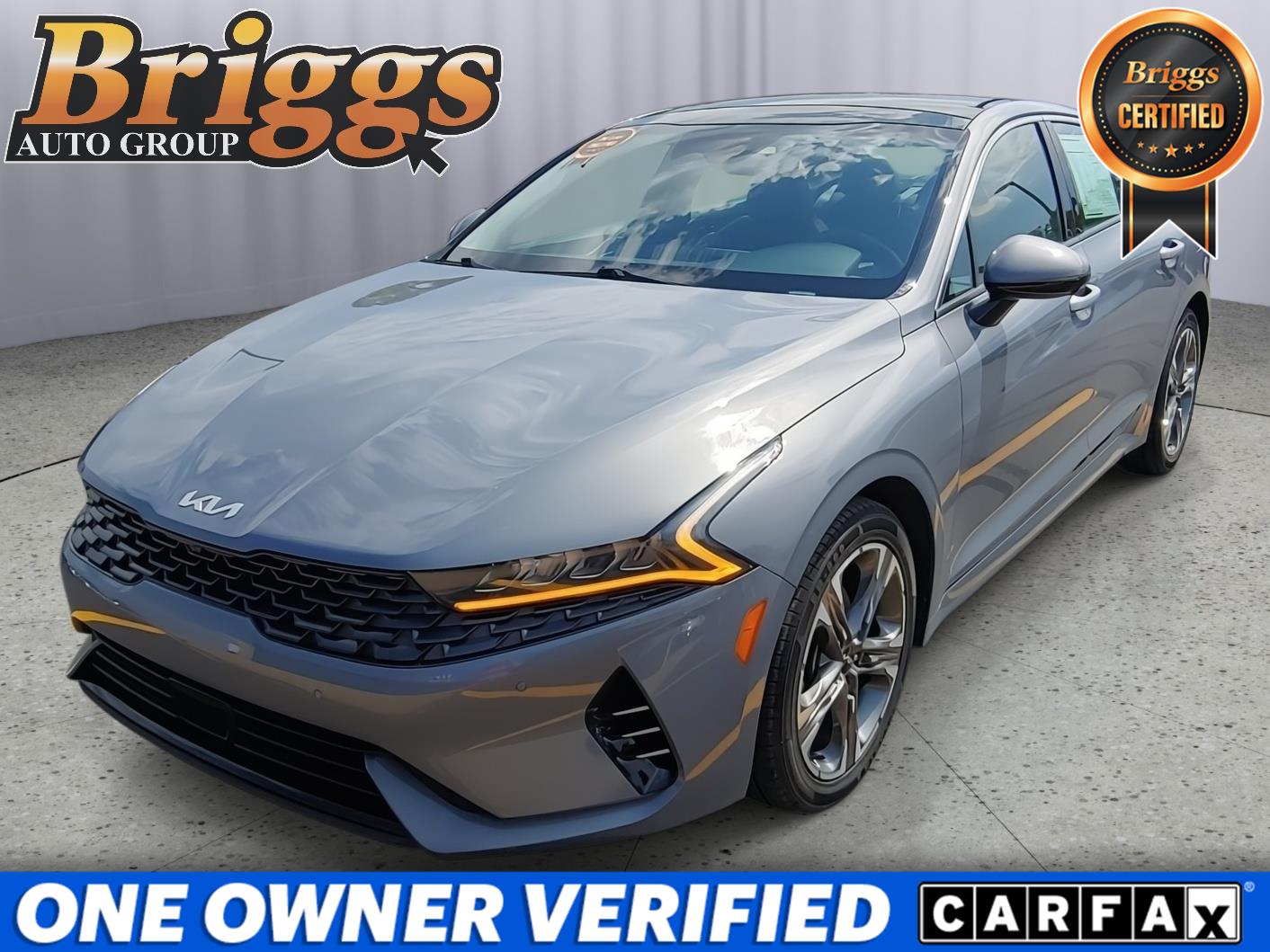 Everlasting Silver 2024 Kia K5 Sedan Front-Wheel Drive Automatic