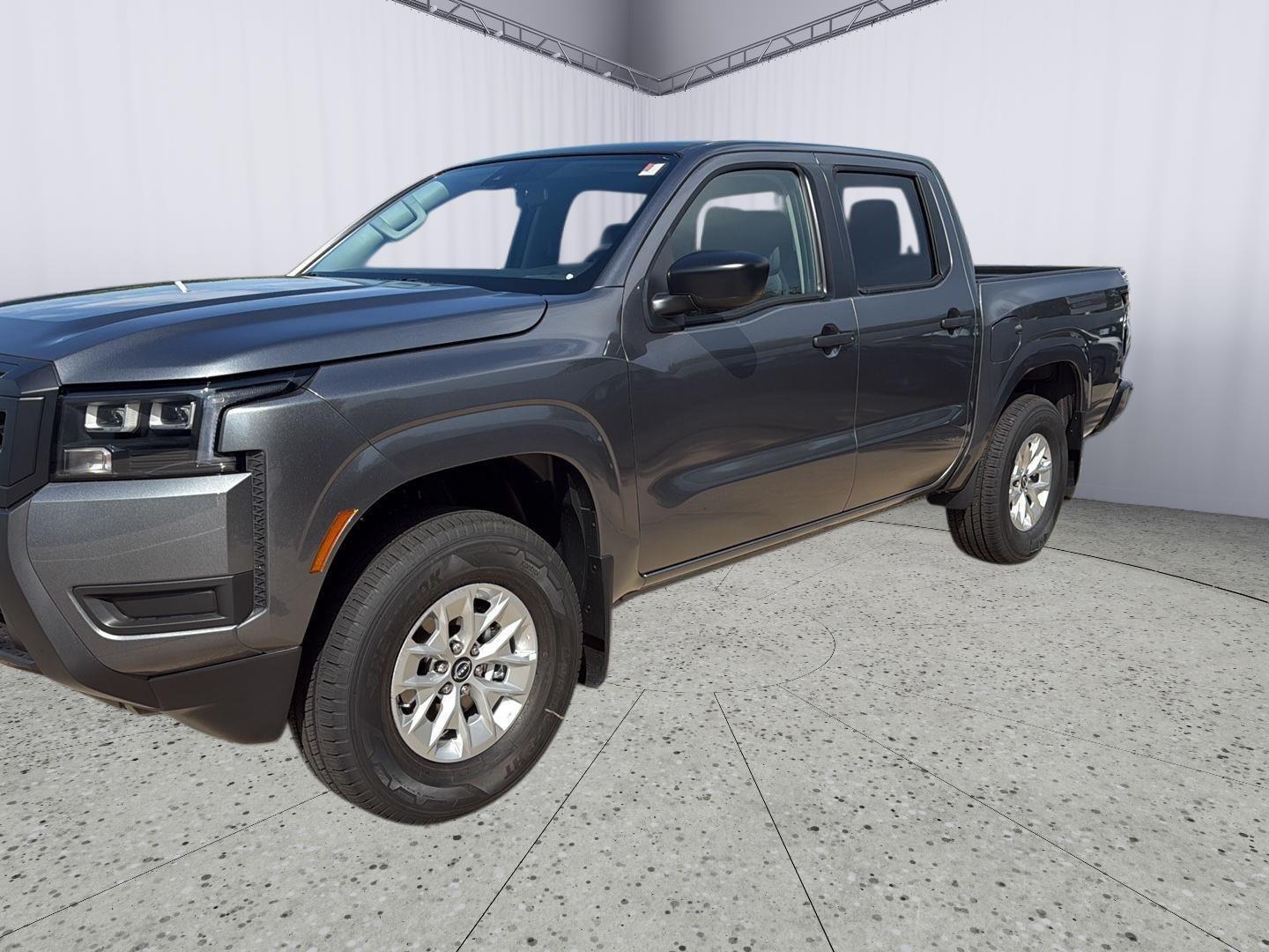 Gray (Gun Metallic) 2026 Nissan Frontier Pickup Truck Four-Wheel Drive Automatic