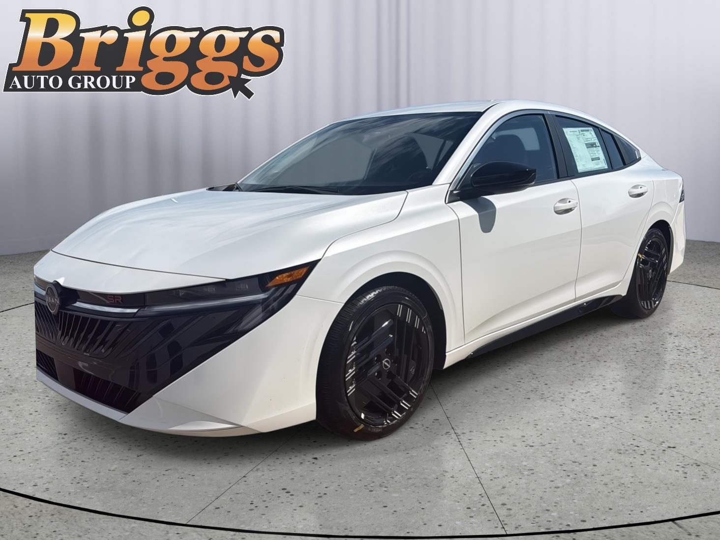 Aspen White Tricoat 2027 Nissan Sentra Sedan Front-Wheel Drive Continuously Variable Transmission