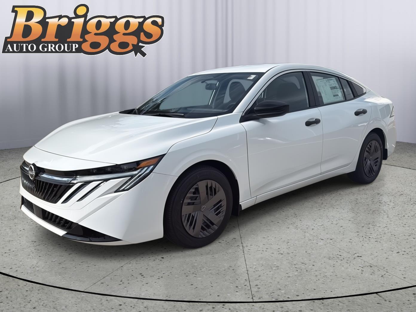 White (Fresh Powder) 2026 Nissan Sentra Sedan Front-Wheel Drive Continuously Variable Transmission