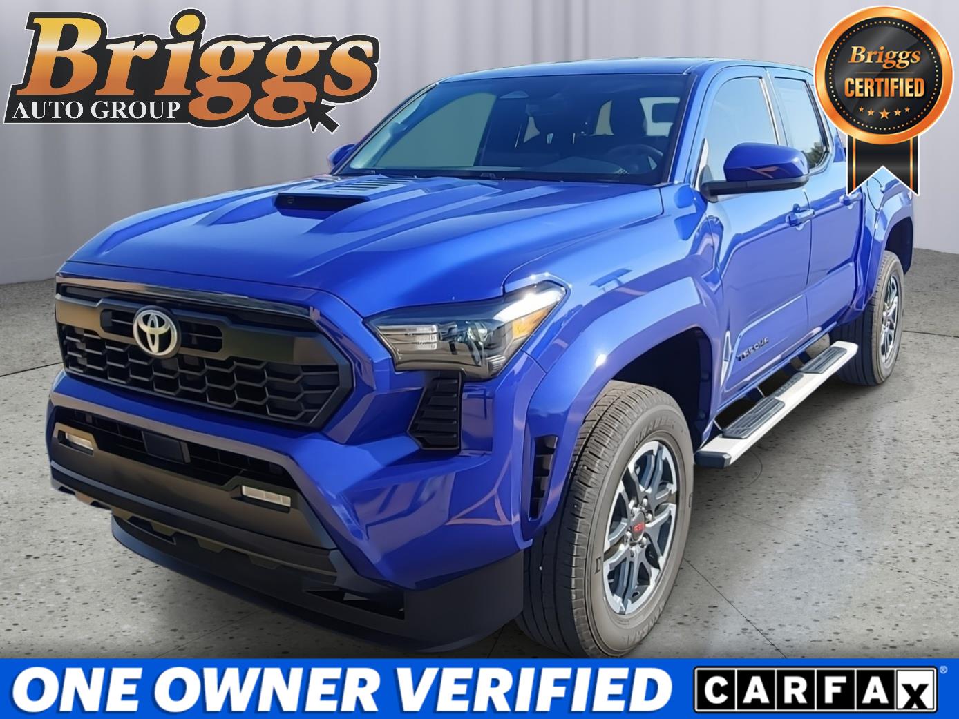 Blue Crush Metallic 2024 Toyota Tacoma Pickup Truck Four-Wheel Drive Automatic