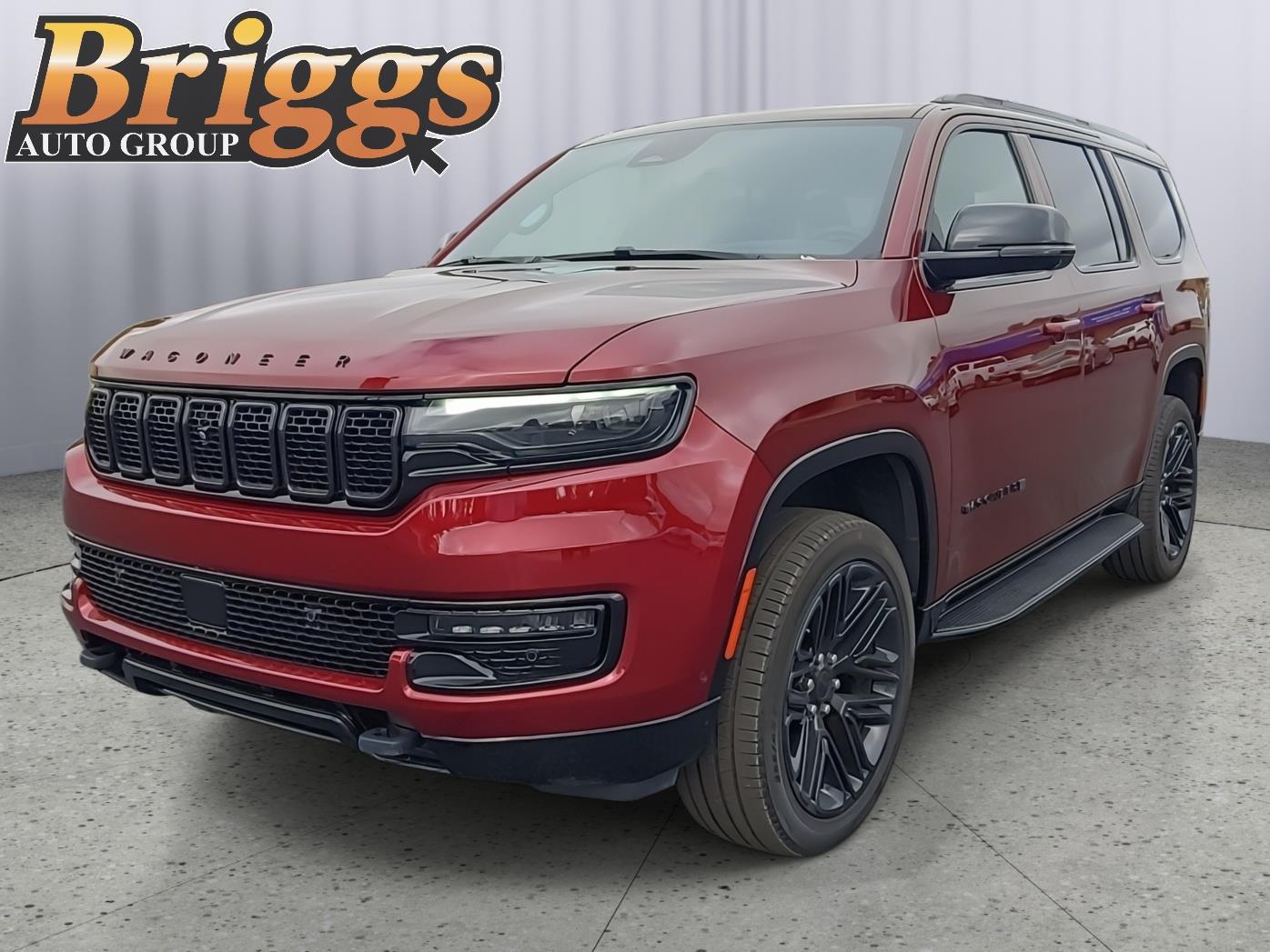 Velvet Red Pearlcoat 2024 Jeep Wagoneer SUV / Crossover Four-Wheel Drive 8-Speed Automatic