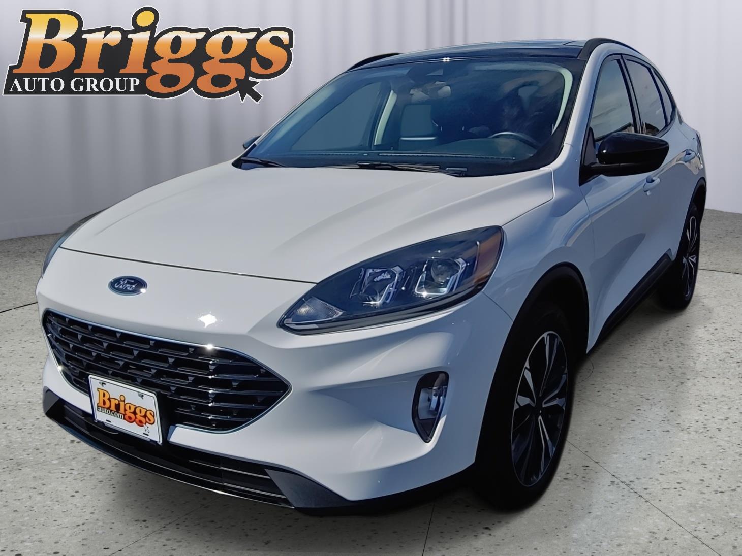 Oxford White 2022 Ford Escape SUV / Crossover All-Wheel Drive 8-Speed Automatic