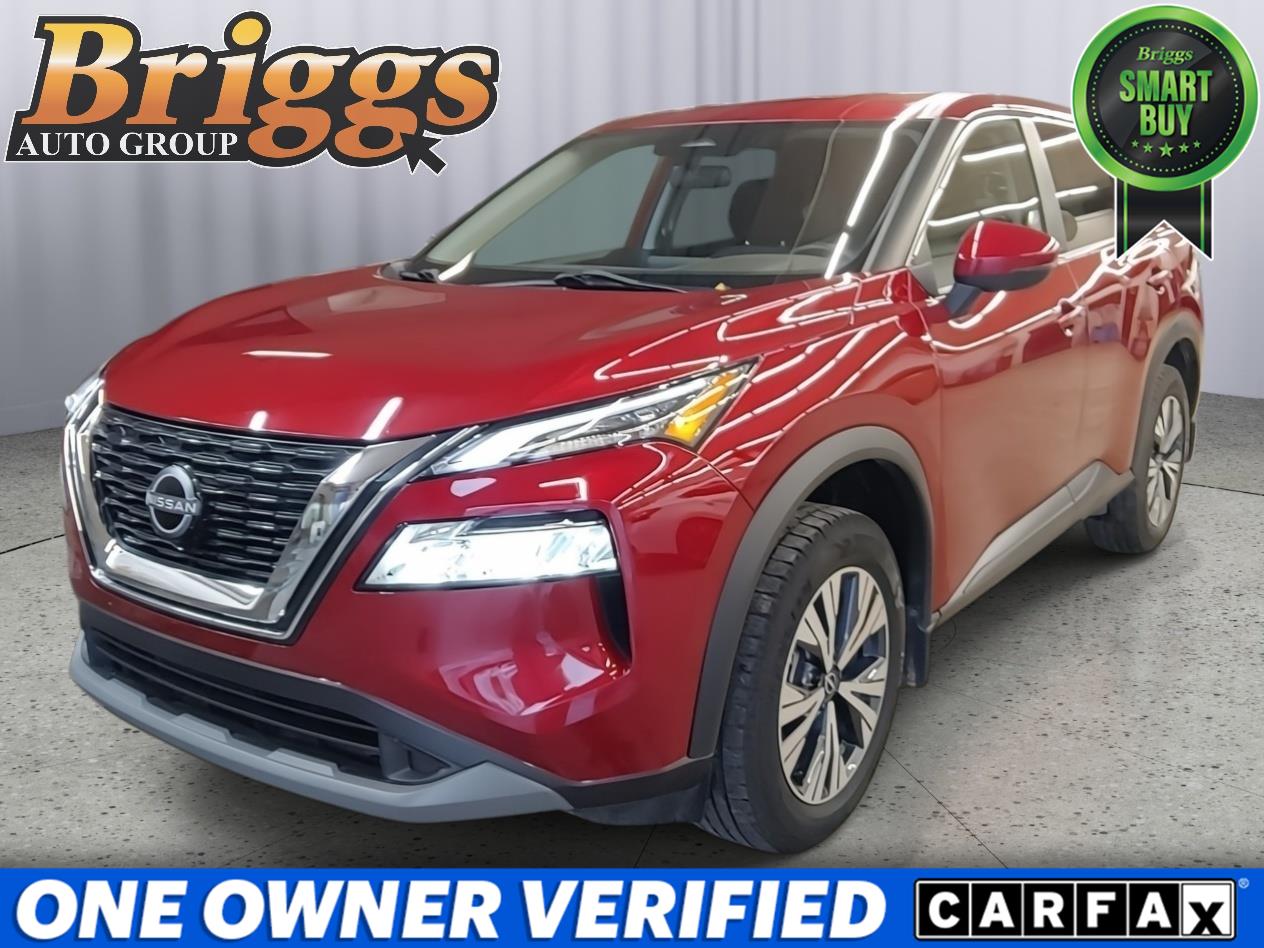 Red (Scarlet Ember Tintcoat) 2022 Nissan Rogue SUV / Crossover All-Wheel Drive Continuously Variable Transmission