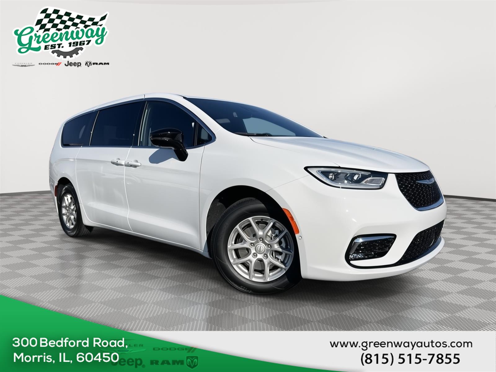 Bright White Clearcoat 2026 Chrysler Pacifica Select FWD Minivan Front-Wheel Drive 9-Speed Automatic