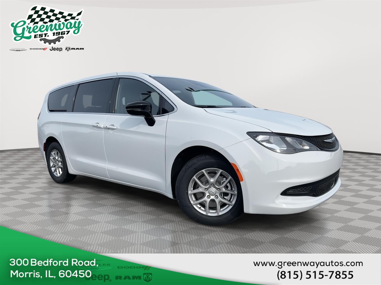 Bright White Clearcoat 2026 Chrysler Voyager LX FWD Minivan Front-Wheel Drive 9-Speed Automatic