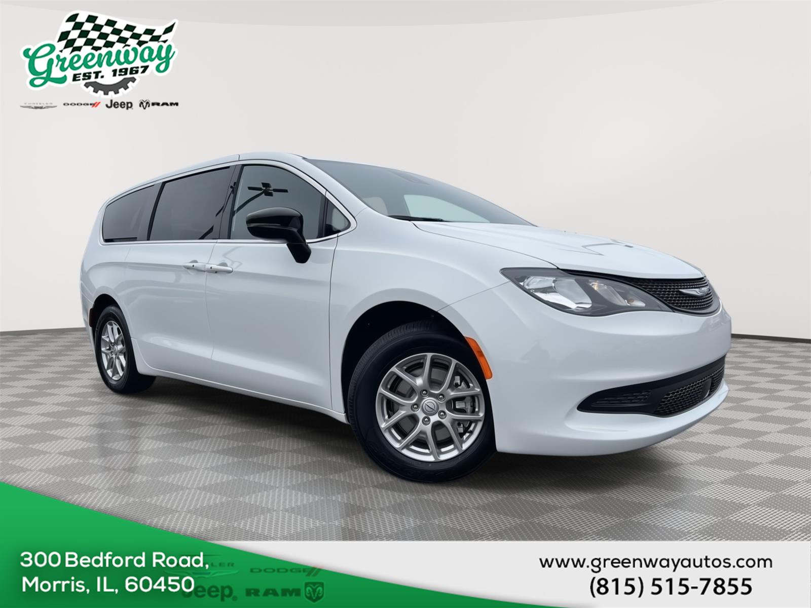 Bright White Clearcoat 2026 Chrysler Voyager Minivan Front-Wheel Drive 9-Speed Automatic