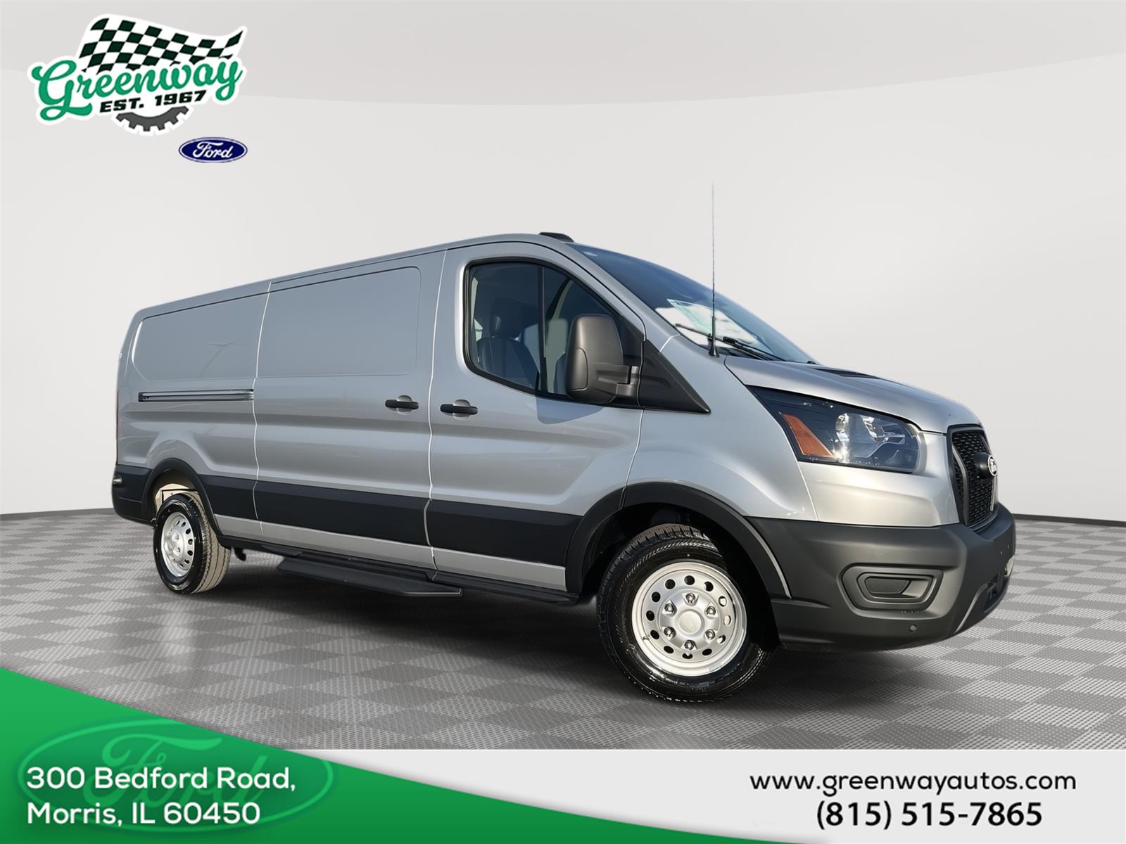 Ingot Silver Metallic 2026 Ford Transit Cargo Van All-Wheel Drive