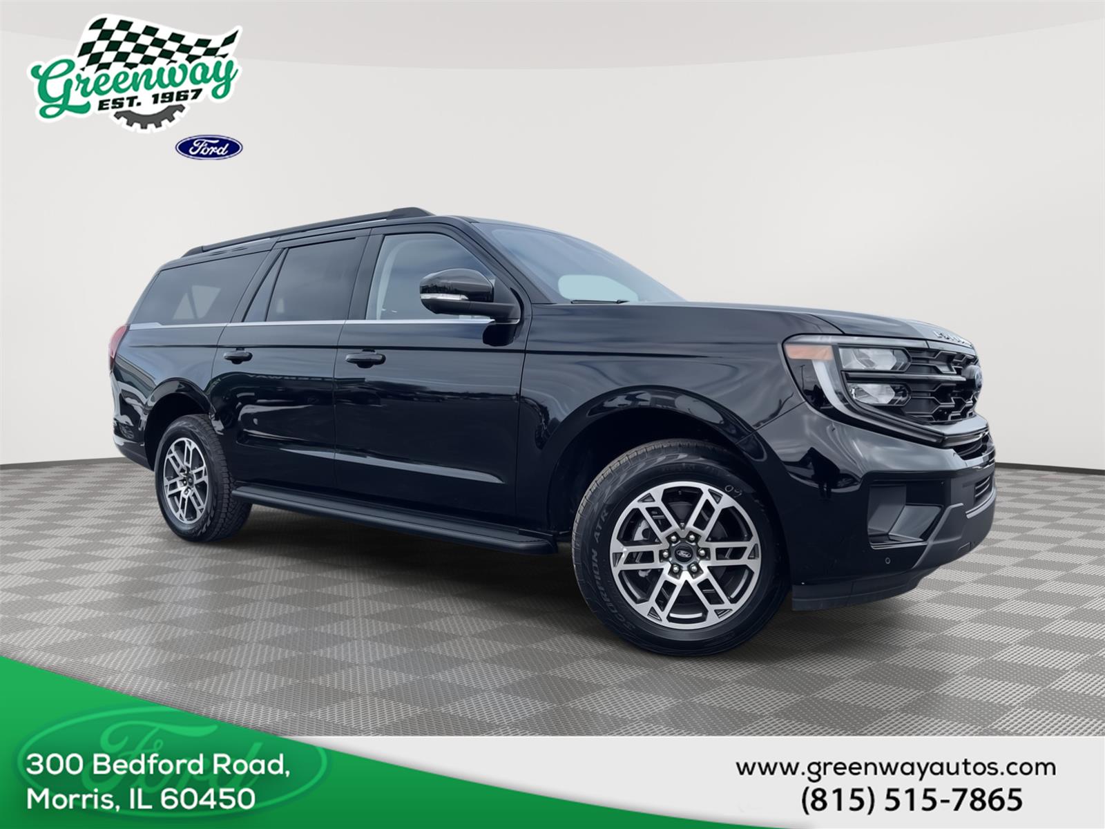 Agate Black Metallic 2026 Ford Expedition MAX Active 4WD SUV / Crossover Four-Wheel Drive Automatic