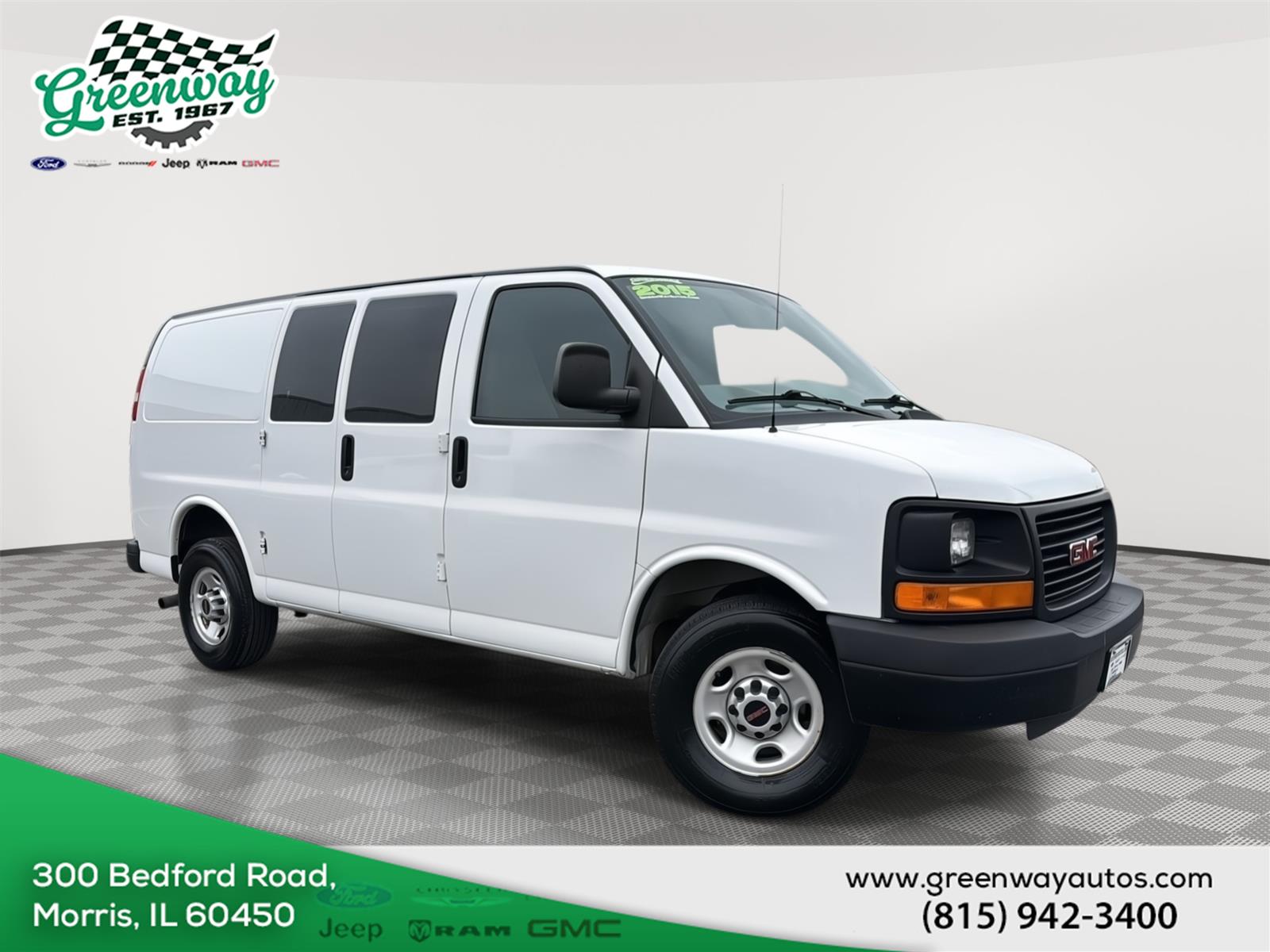 2015 GMC Savana Cargo 3500 RWD