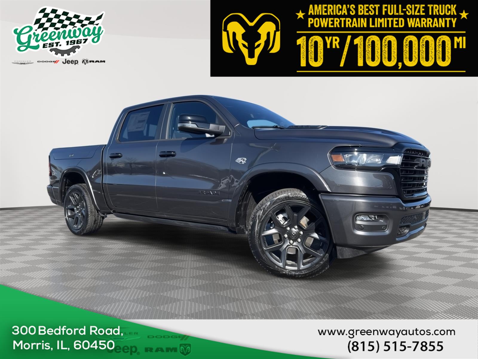 2026 RAM 1500 Laramie Crew Cab 4WD