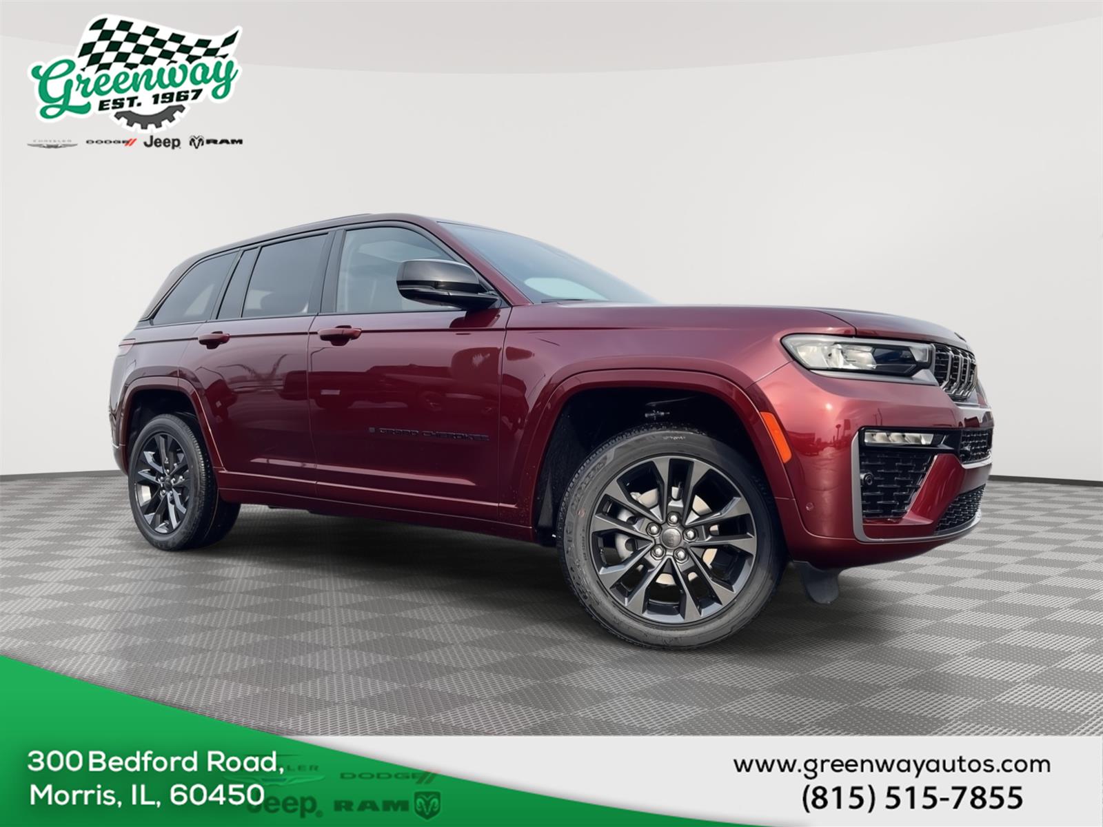 Velvet Red Pearlcoat 2026 Jeep Grand Cherokee Limited Reserve 4WD SUV / Crossover Four-Wheel Drive 8-Speed Automatic