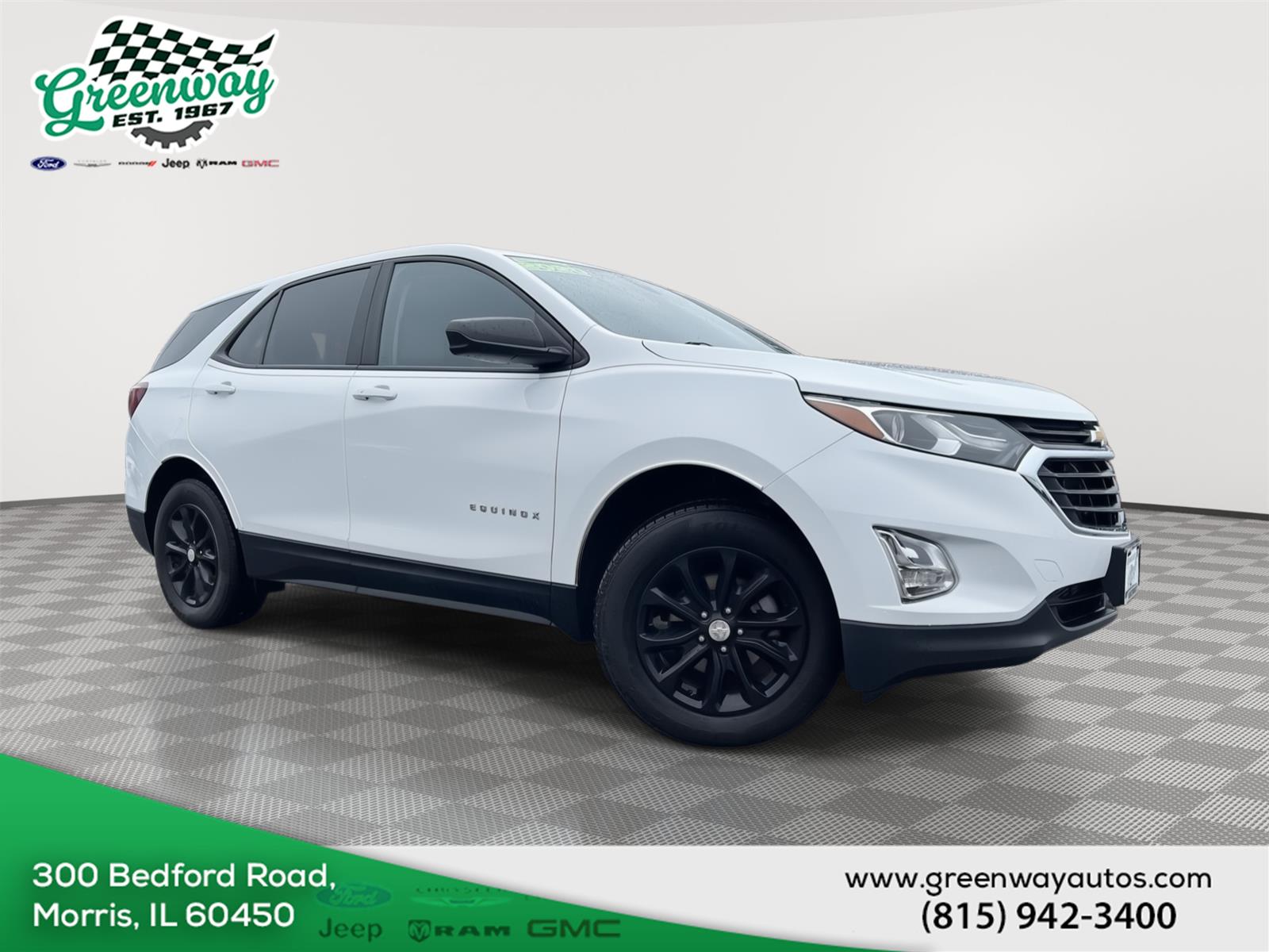 Summit White 2020 Chevrolet Equinox 1.5T LS AWD SUV / Crossover Four-Wheel Drive 6-Speed Automatic Overdrive