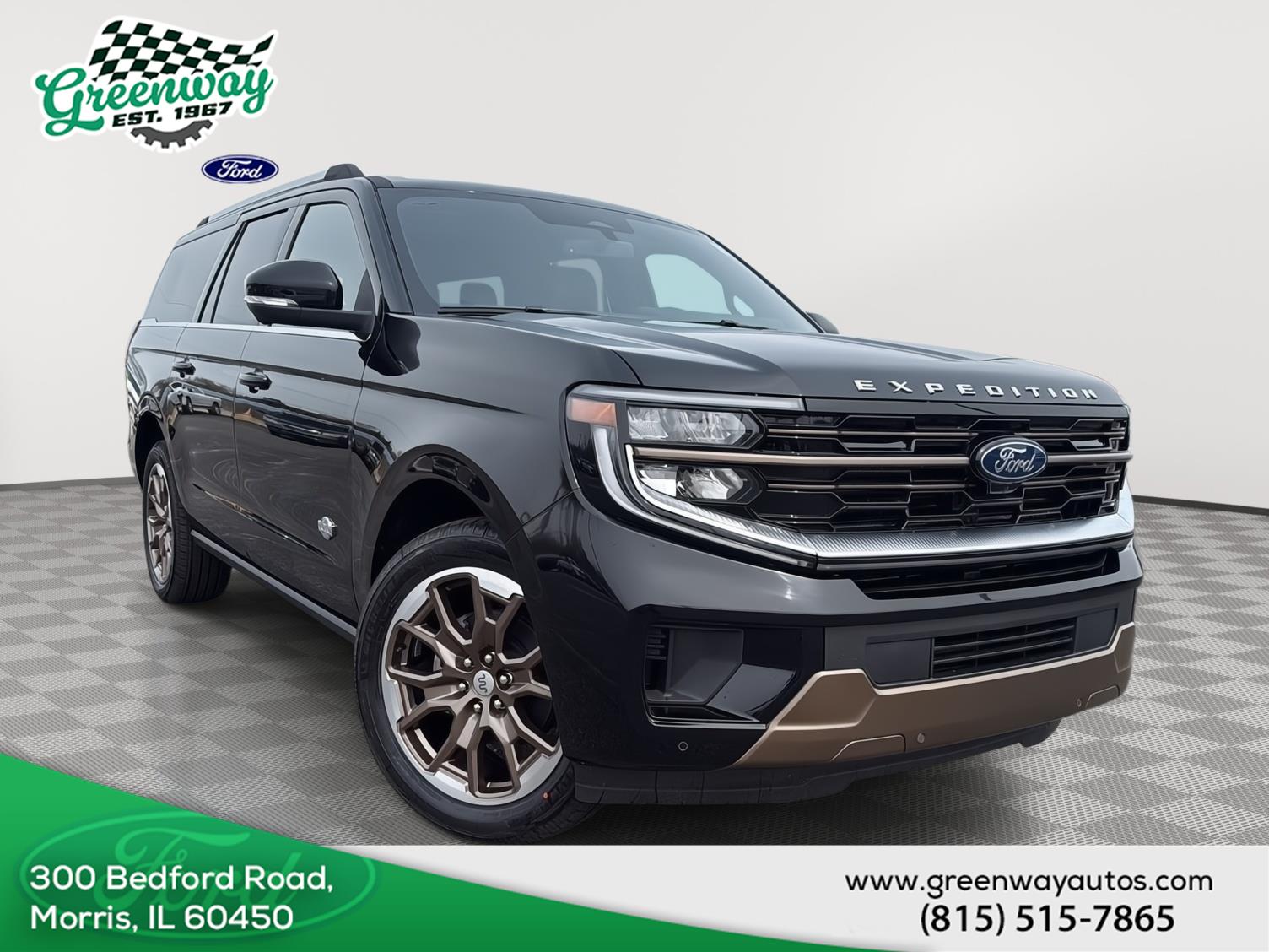 Agate Black Metallic 2026 Ford Expedition MAX King Ranch 4WD SUV / Crossover Four-Wheel Drive Automatic