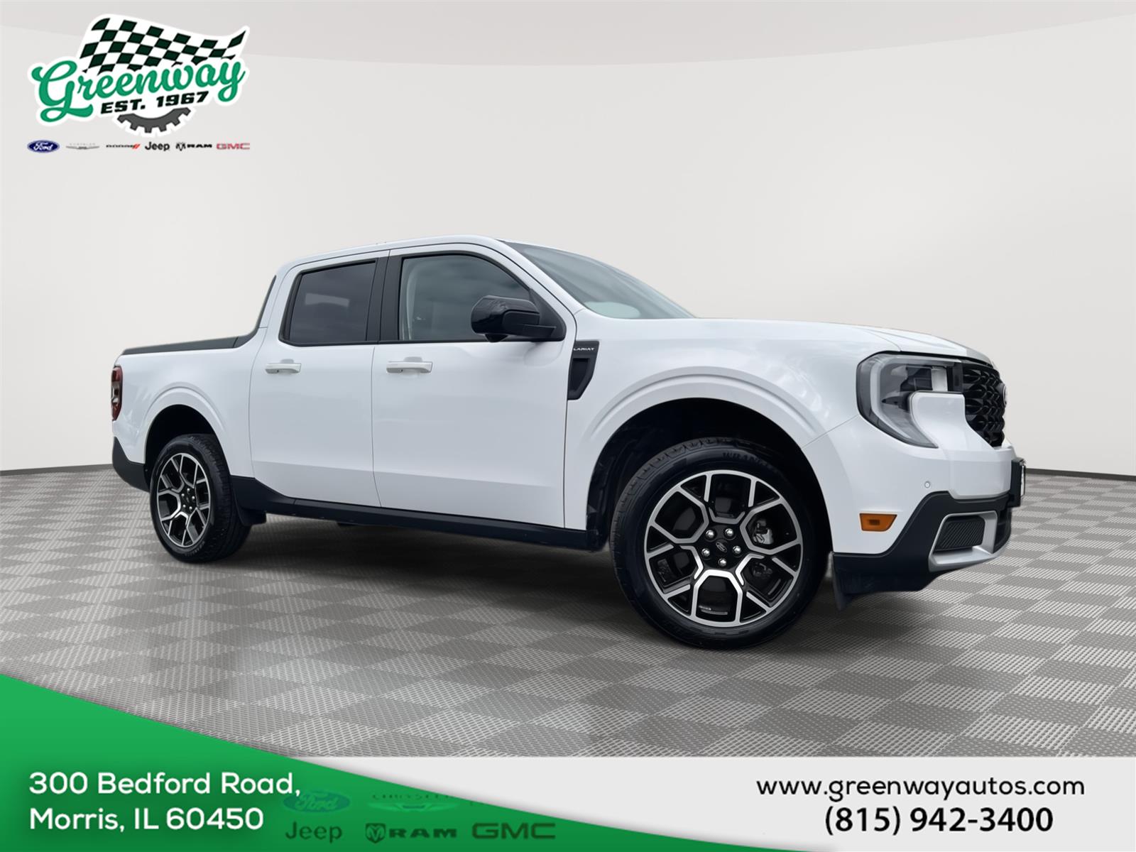 Oxford White 2025 Ford Maverick Pickup Truck All-Wheel Drive