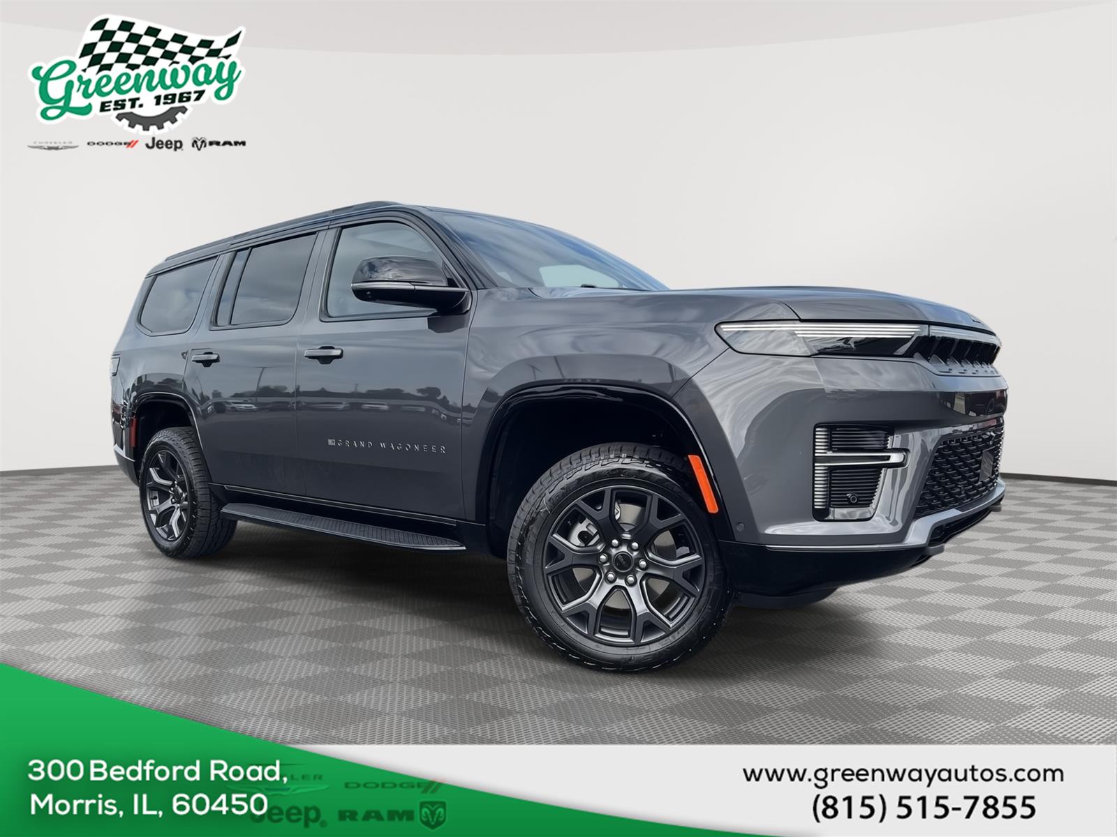 Baltic Gray Metallic Clearcoat 2026 Jeep Grand Wagoneer SUV / Crossover Four-Wheel Drive 8-Speed Automatic