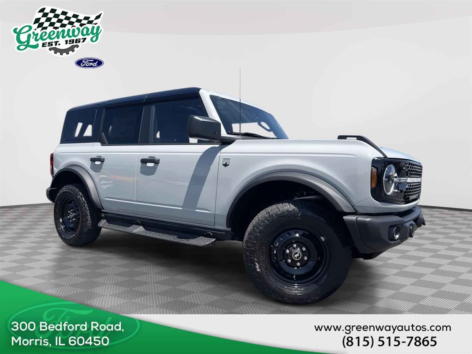 Avalanche Gray 2026 Ford Bronco SUV / Crossover Four-Wheel Drive Automatic