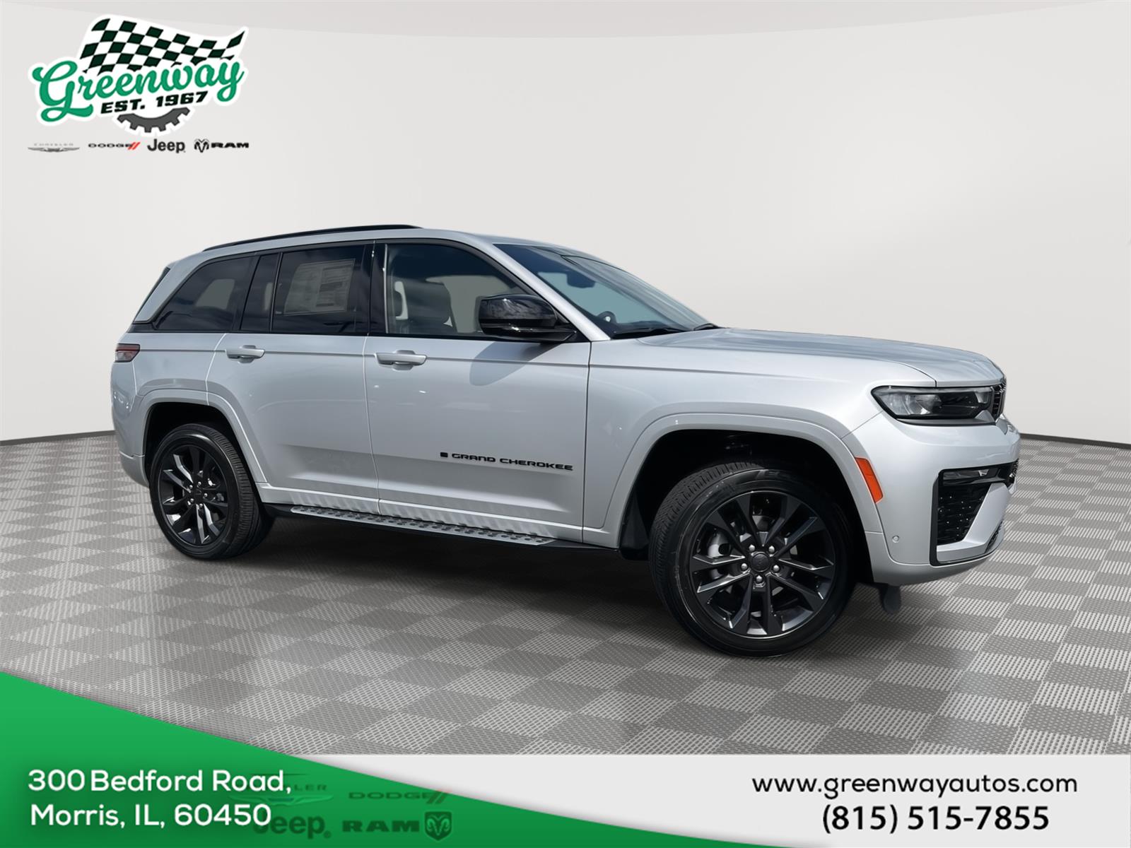 Silver Zynith 2026 Jeep Grand Cherokee SUV / Crossover Four-Wheel Drive 8-Speed Automatic