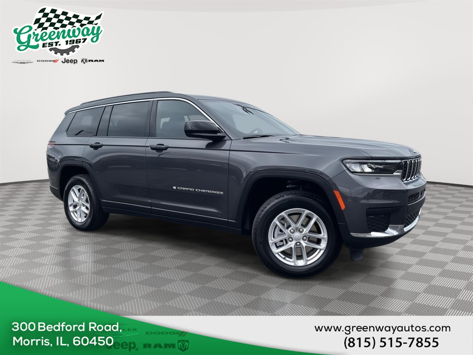 Baltic Gray Metallic Clearcoat 2026 Jeep Grand Cherokee L SUV / Crossover Four-Wheel Drive 8-Speed Automatic