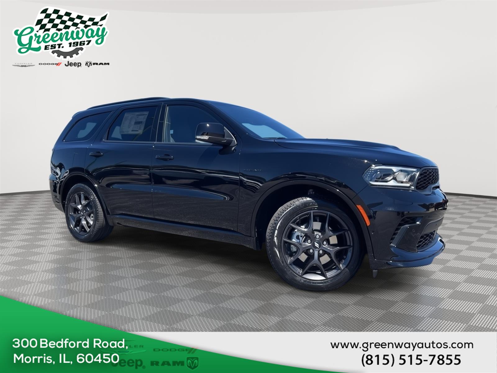 DB Black Clearcoat 2026 Dodge Durango SUV / Crossover All-Wheel Drive 8-Speed Automatic