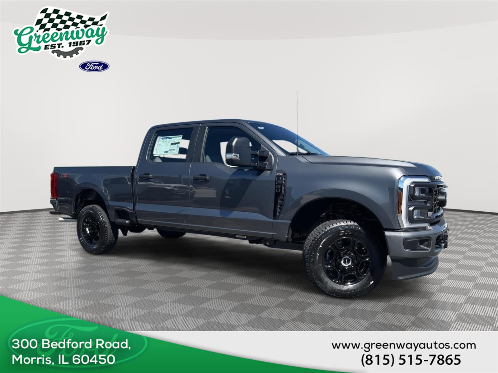 Carbonized Gray Metallic 2026 Ford F-250 Super Duty Pickup Truck Four-Wheel Drive Automatic