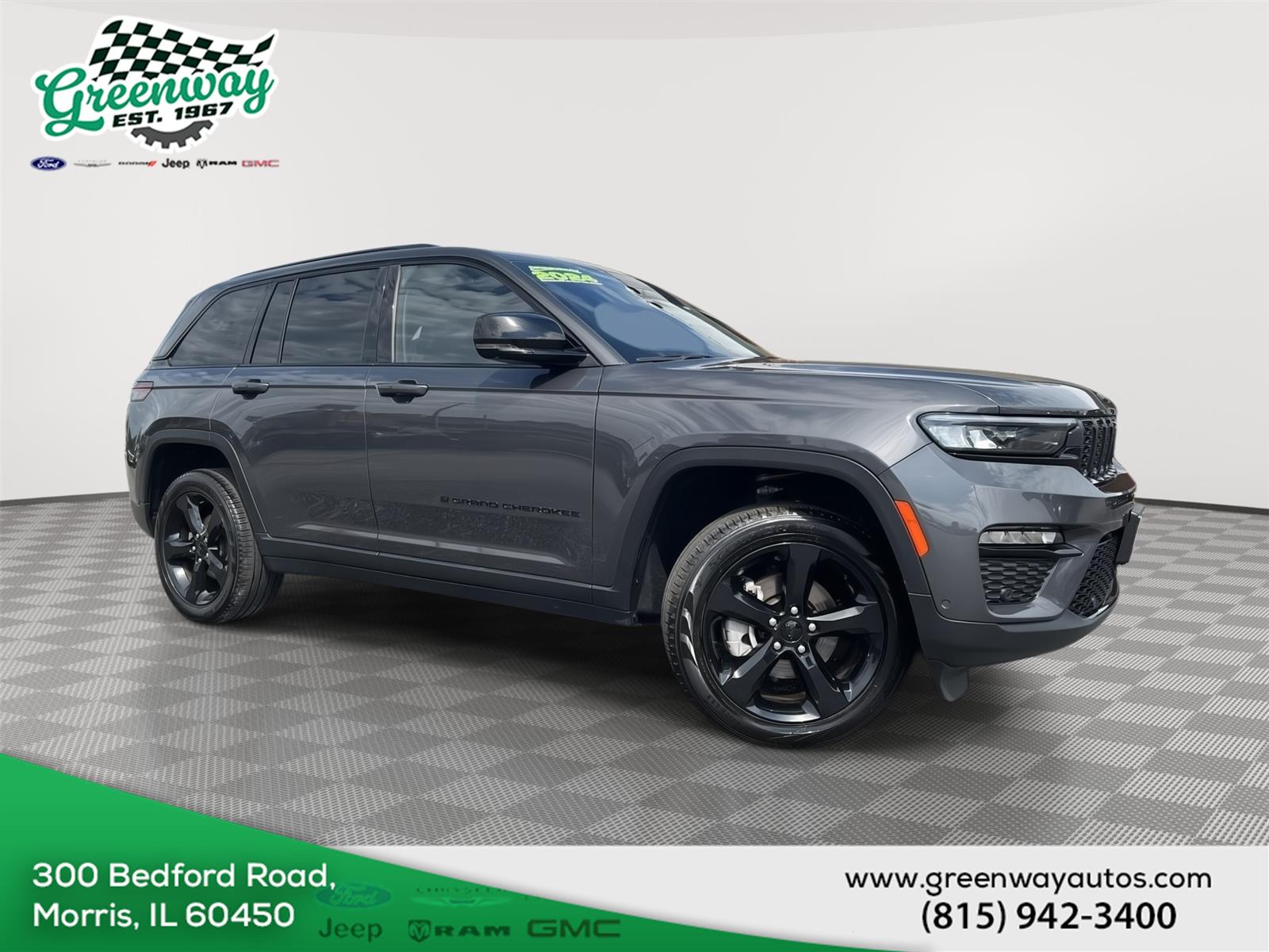 Baltic Gray Metallic Clearcoat 2024 Jeep Grand Cherokee SUV / Crossover Four-Wheel Drive 8-Speed Automatic