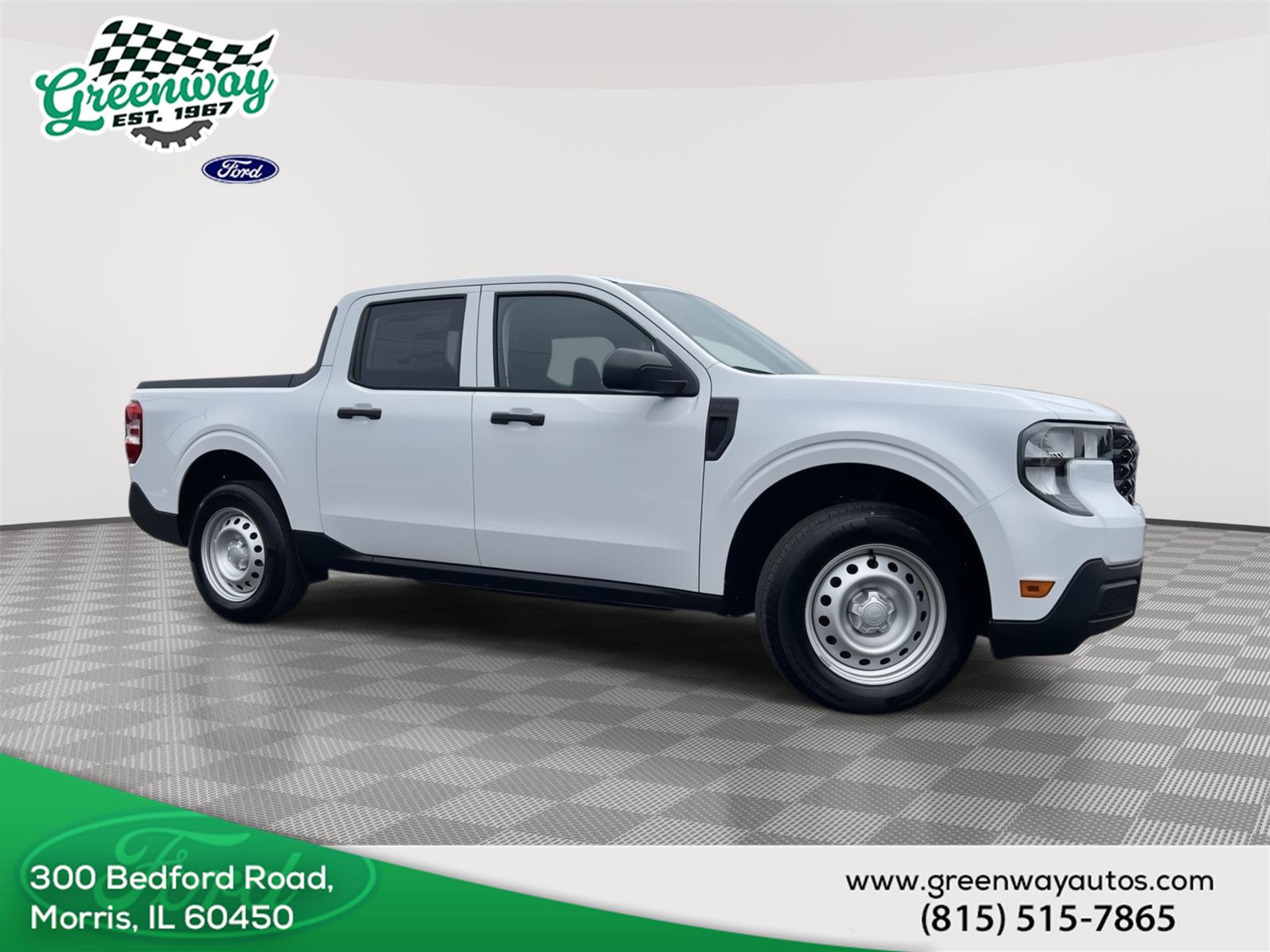 Oxford White 2026 Ford Maverick Pickup Truck All-Wheel Drive Continuously Variable Transmission