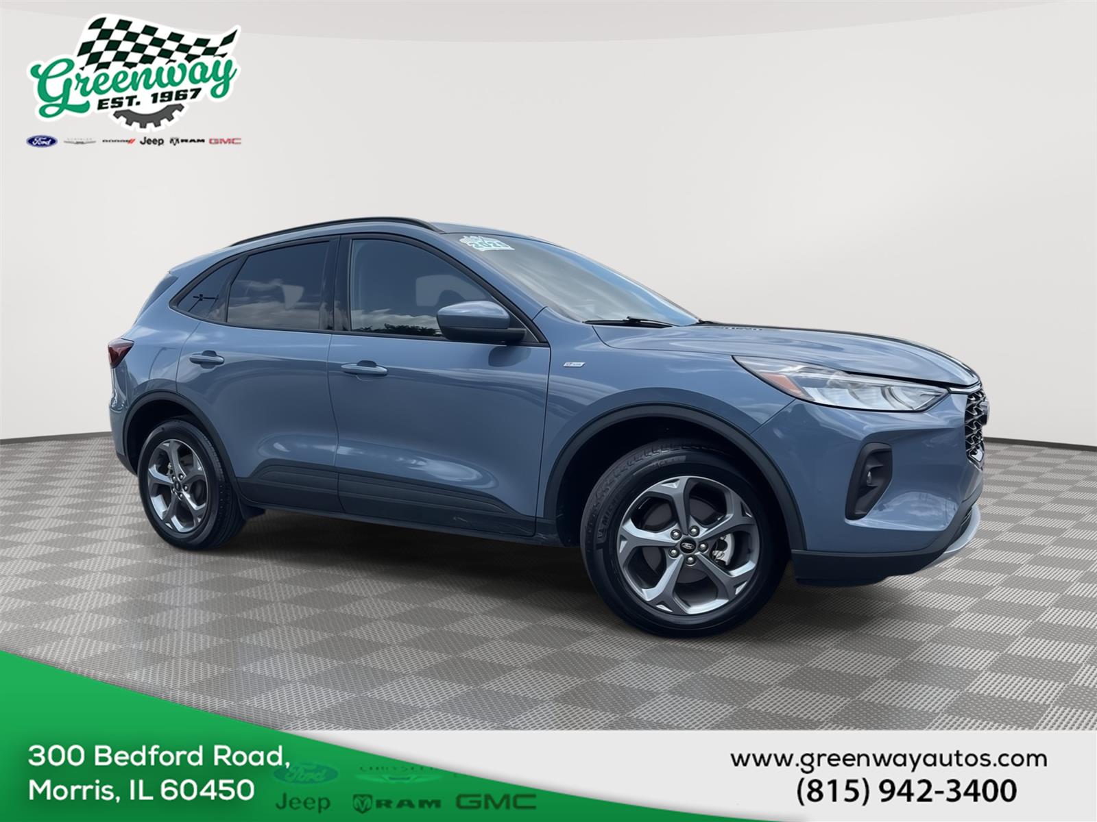 Vapor Blue Metallic 2025 Ford Escape SUV / Crossover All-Wheel Drive Continuously Variable Transmission