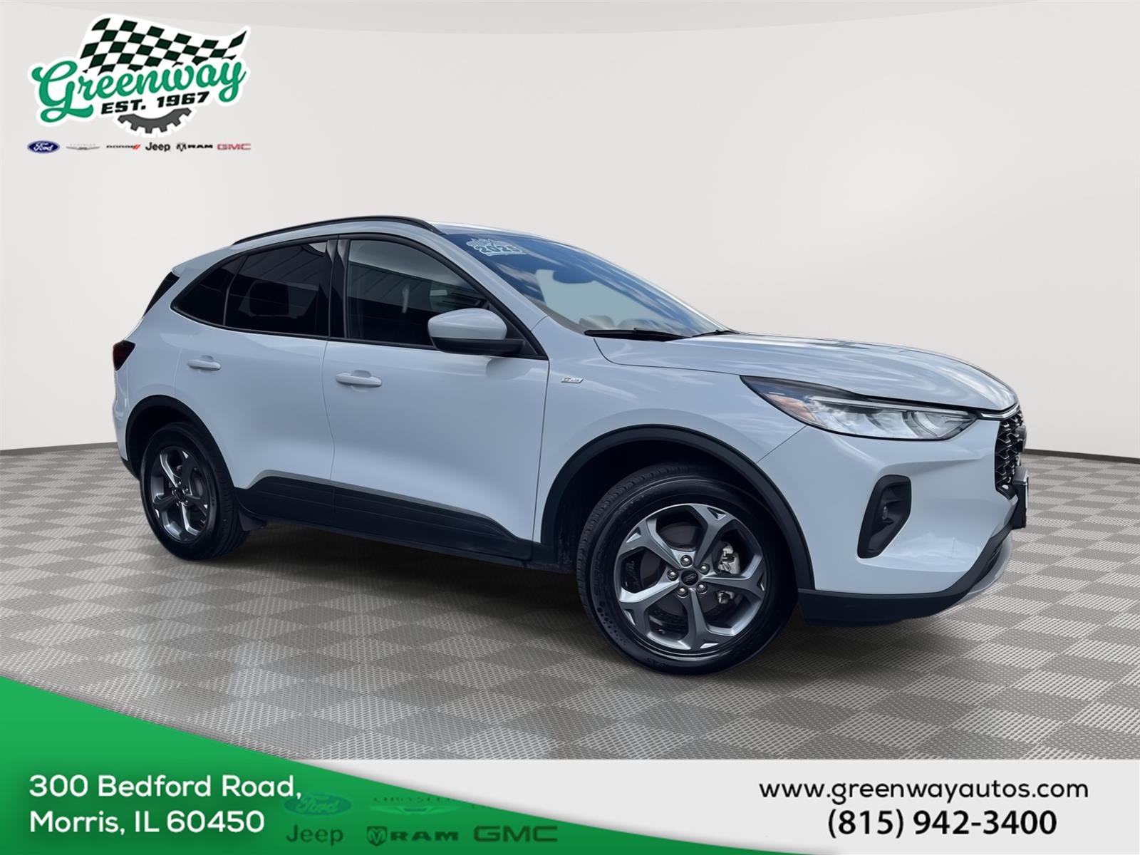 Space Silver Metallic 2025 Ford Escape SUV / Crossover All-Wheel Drive Continuously Variable Transmission