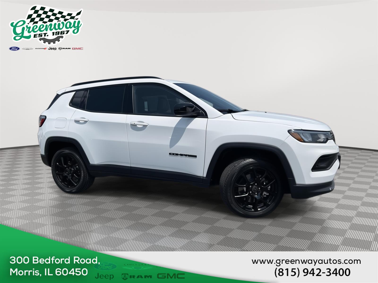 Bright White Clearcoat 2026 Jeep Compass SUV / Crossover Four-Wheel Drive 8-Speed Automatic