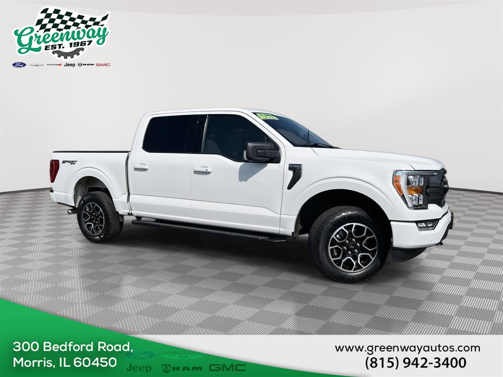 Oxford White 2023 Ford F-150 Pickup Truck Four-Wheel Drive Automatic