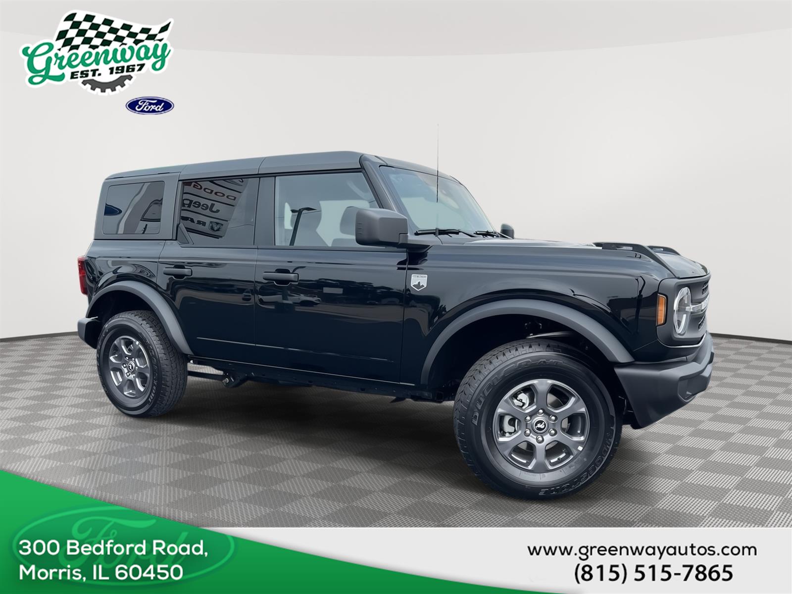 Shadow Black 2026 Ford Bronco SUV / Crossover Four-Wheel Drive 7-Speed Manual