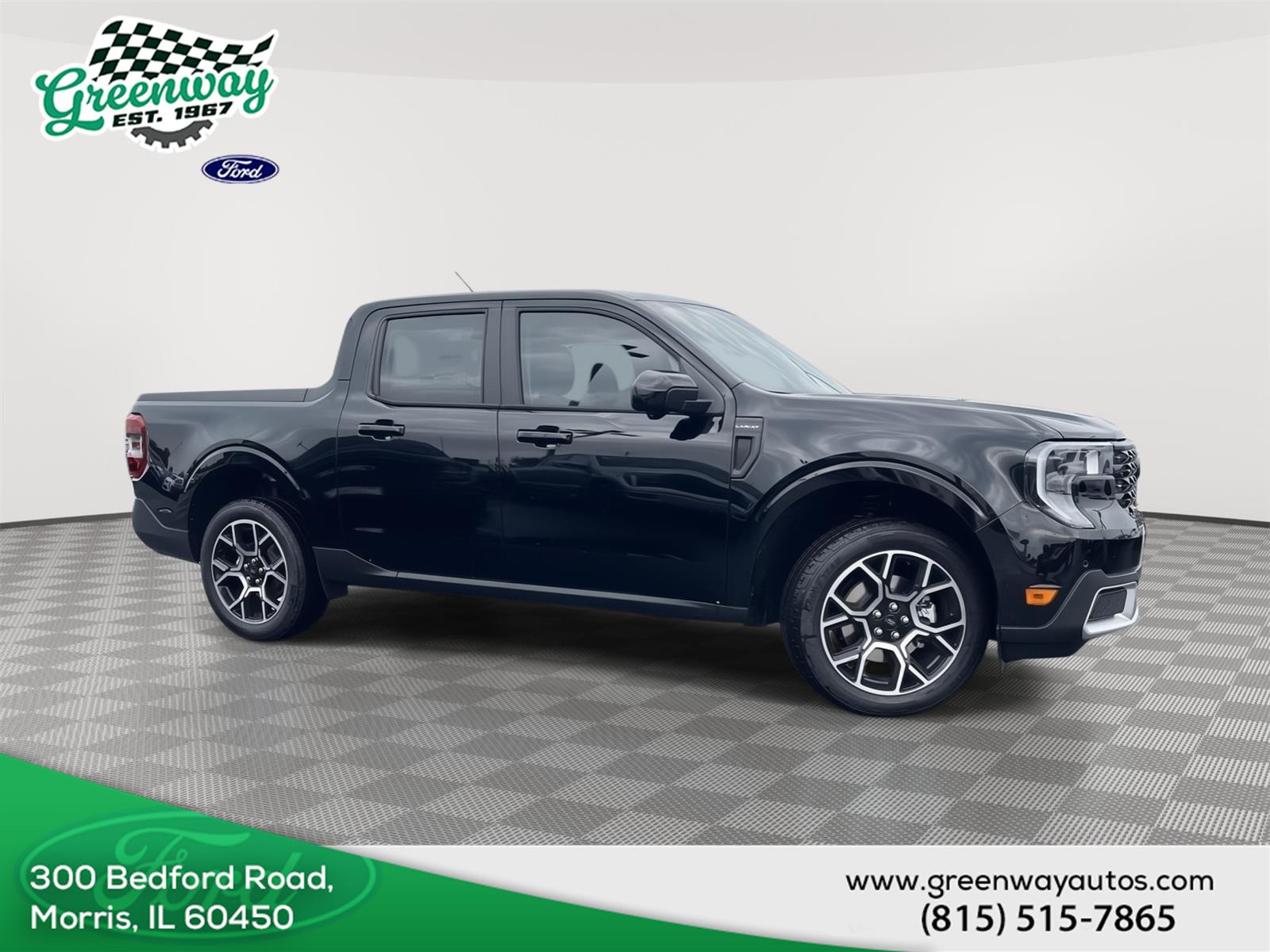 Shadow Black 2026 Ford Maverick Pickup Truck All-Wheel Drive Continuously Variable Transmission