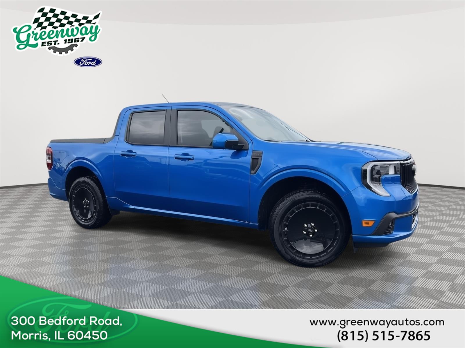 Velocity Blue 2026 Ford Maverick Pickup Truck All-Wheel Drive 7-Speed Automatic