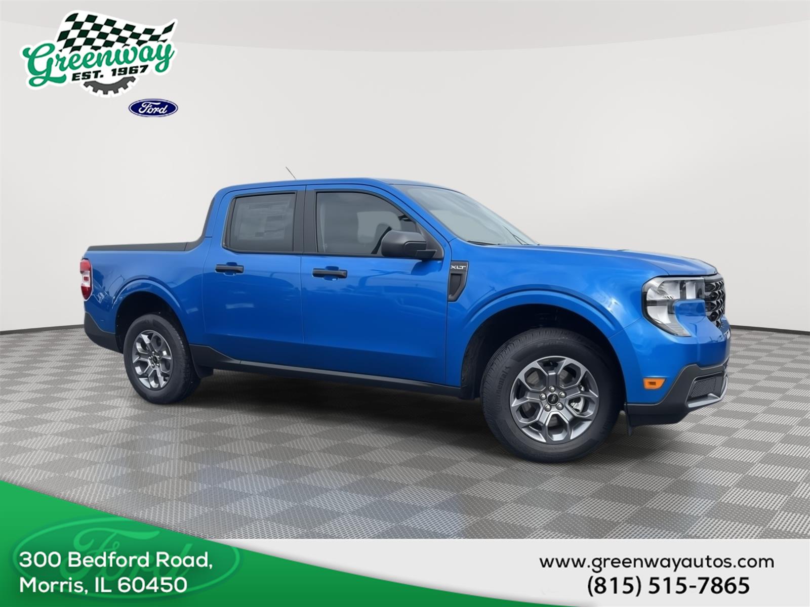 Velocity Blue 2026 Ford Maverick Pickup Truck All-Wheel Drive Continuously Variable Transmission