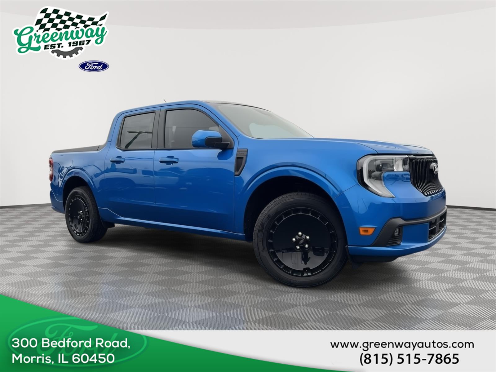 Velocity Blue 2026 Ford Maverick Pickup Truck All-Wheel Drive 7-Speed Automatic