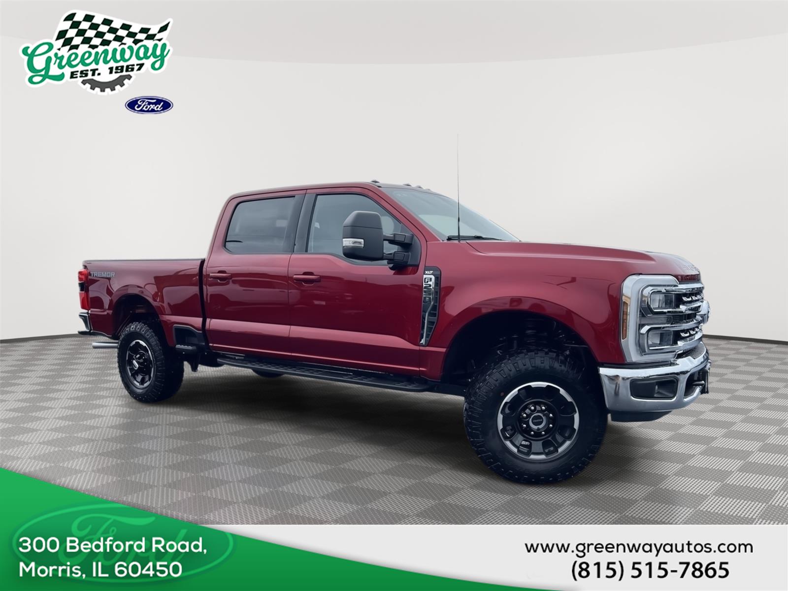 Ruby Red Metallic Tinted Clearcoat 2026 Ford F-250 Super Duty Pickup Truck Four-Wheel Drive Automatic