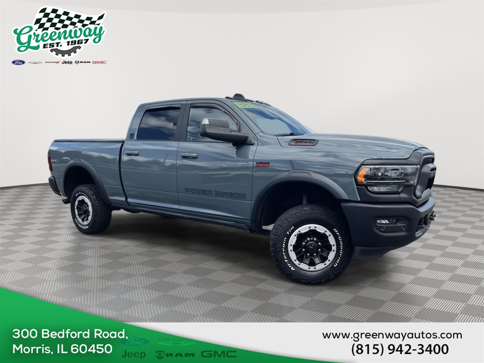 Anvil Clearcoat 2021 RAM 2500 Pickup Truck Four-Wheel Drive 8-Speed Automatic