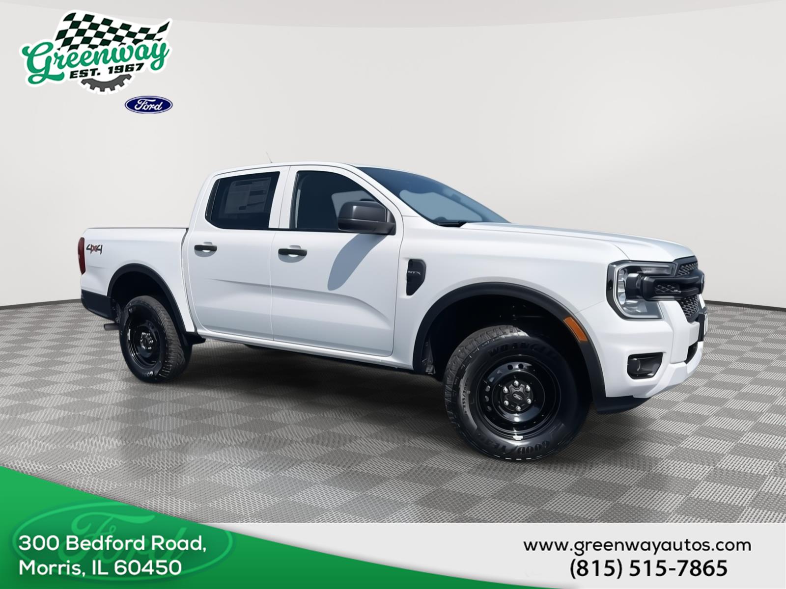 Oxford White 2026 Ford Ranger Pickup Truck Four-Wheel Drive Automatic
