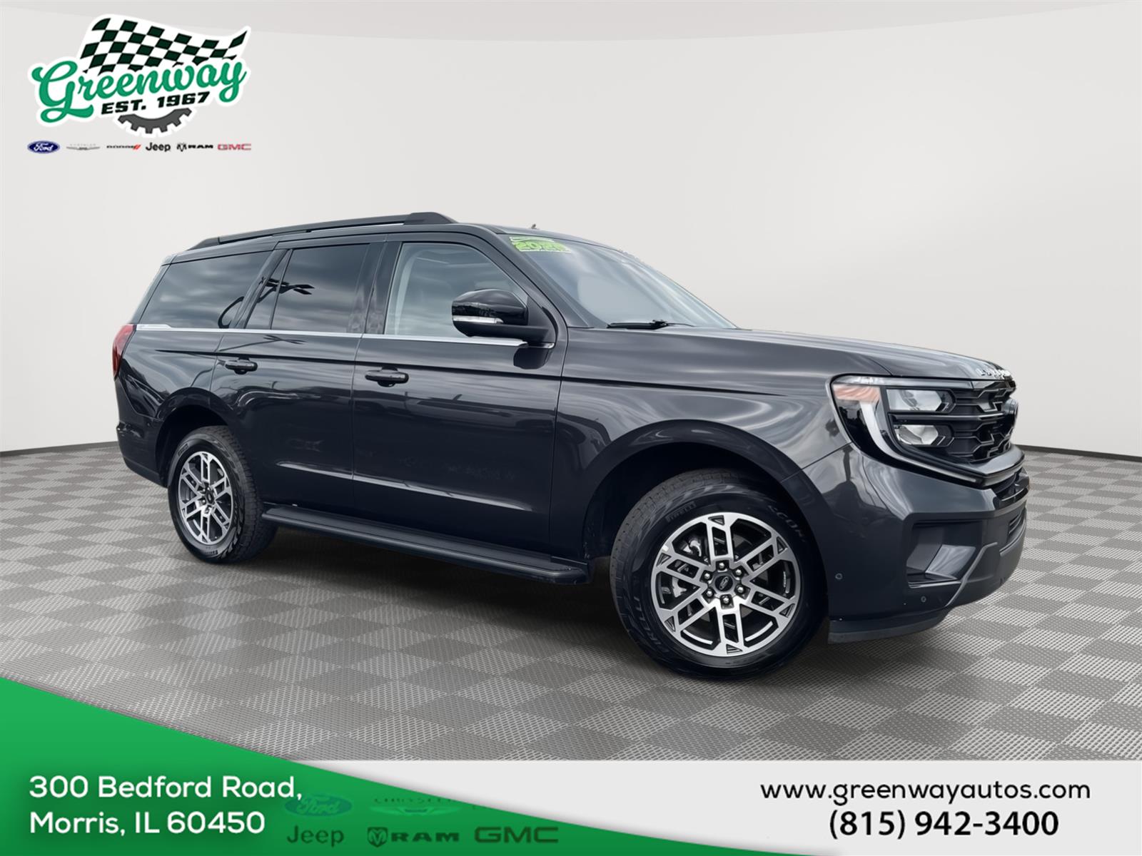 Dark Matter Gray Metallic 2025 Ford Expedition SUV / Crossover Four-Wheel Drive Automatic