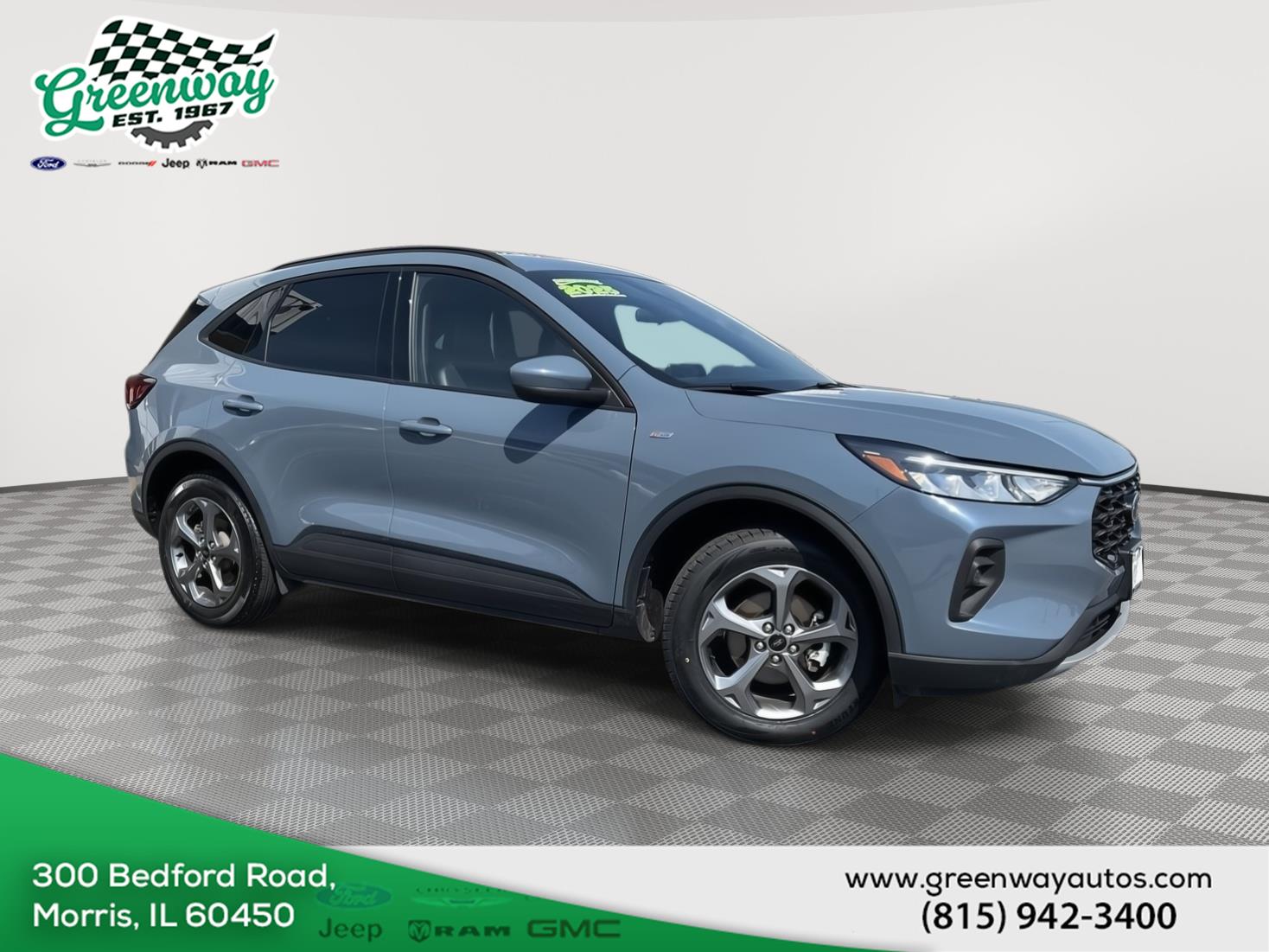 Vapor Blue Metallic 2025 Ford Escape SUV / Crossover All-Wheel Drive Continuously Variable Transmission