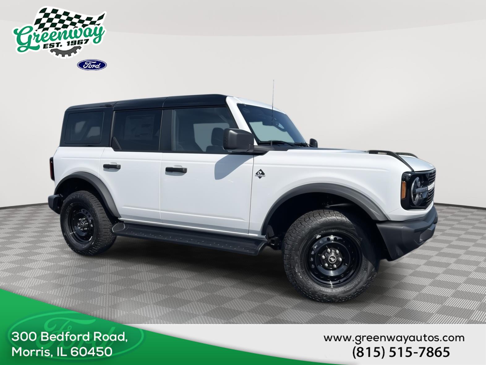 Oxford White 2026 Ford Bronco SUV / Crossover Four-Wheel Drive Automatic