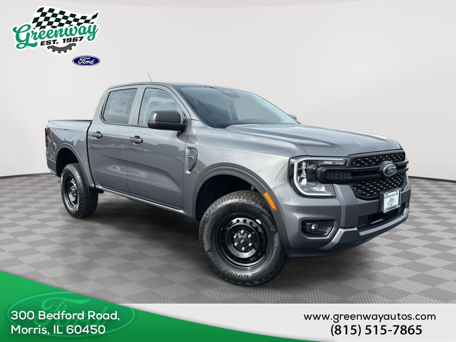 Carbonized Gray Metallic 2026 Ford Ranger Pickup Truck Four-Wheel Drive Automatic