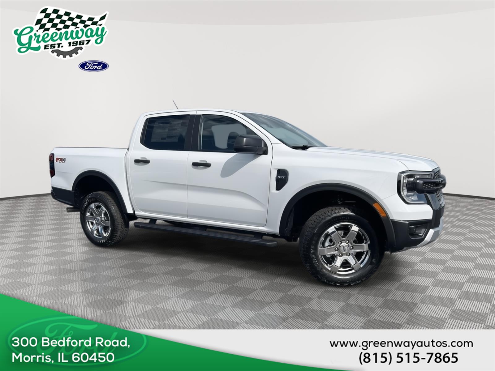 Oxford White 2026 Ford Ranger Pickup Truck Four-Wheel Drive Automatic